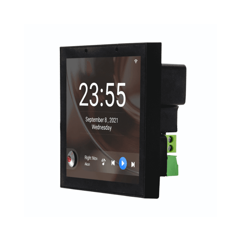 4 Inch Android Zigbee Gateway, bluetooth audio in Wall Amplifier Control (F4-2)