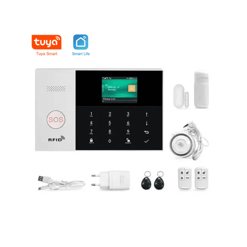 GSM-WF-105 | Tuya GSM Wi-Fi 433Mhz Alarm System