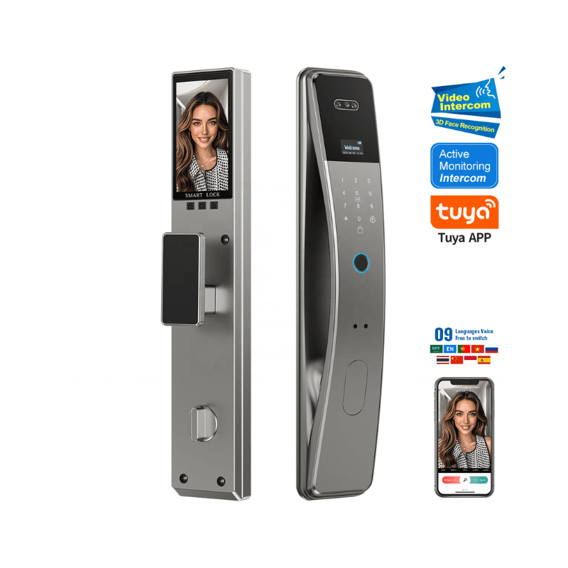 Mos-K36s | 3D Facial Recognition Tuya Lock