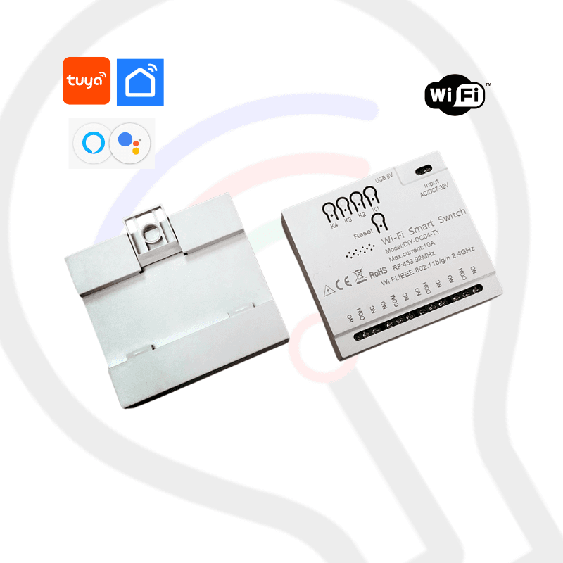 4ch Tuya Wi-Fi RF Smart Switch Module