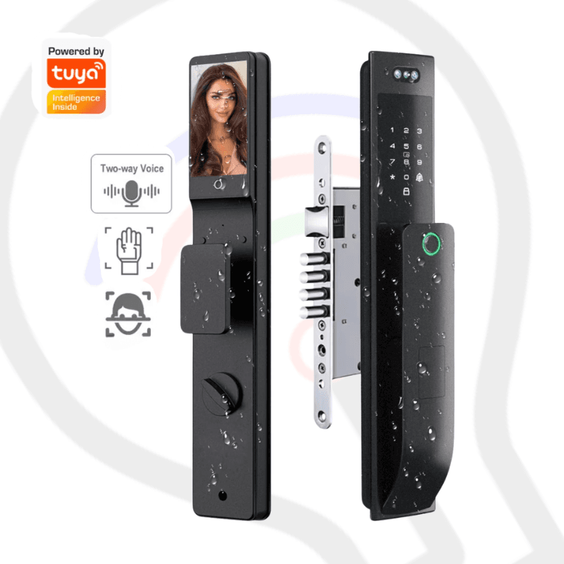 Mos-P9W-Israeli| Tuya Wi-Fi Smart Israeli Mortise Lock