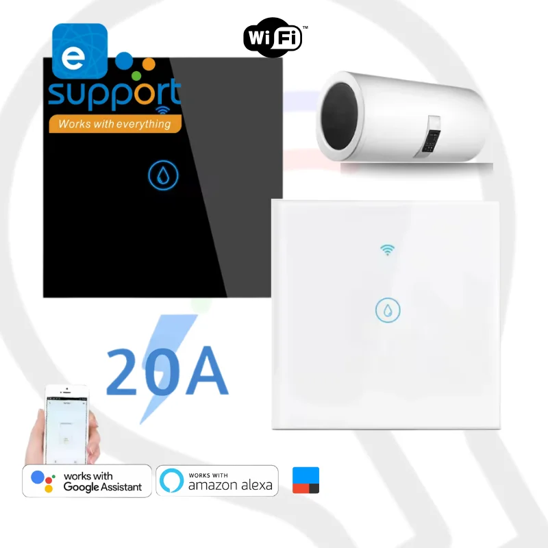 20Amp Ewelink Wi-Fi Smart Water Heater/AC Switch