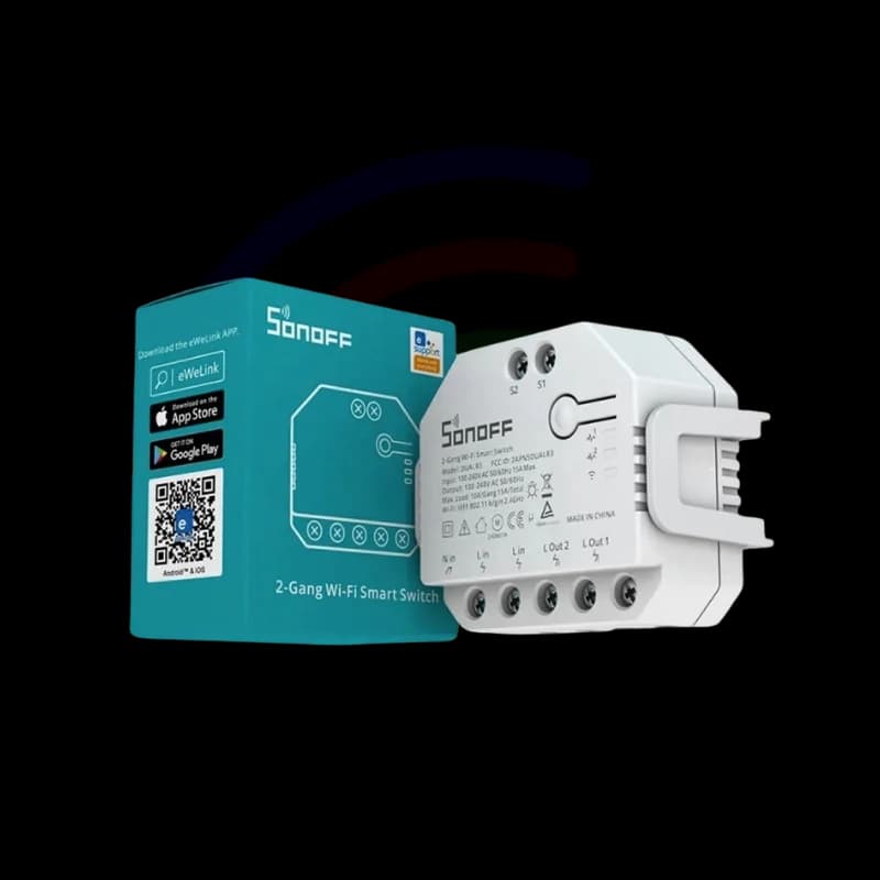 SONOFF DUAL R3 Dual Relay Module Wifi DIY MINI Switch