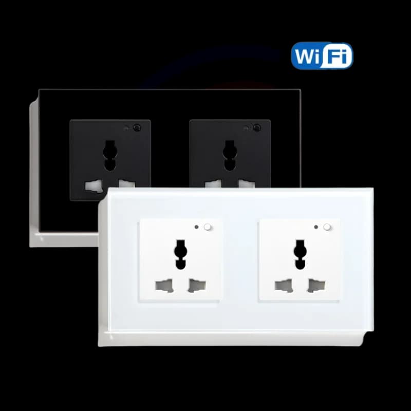 Tuya Double Wall Wifi Socket Type 1