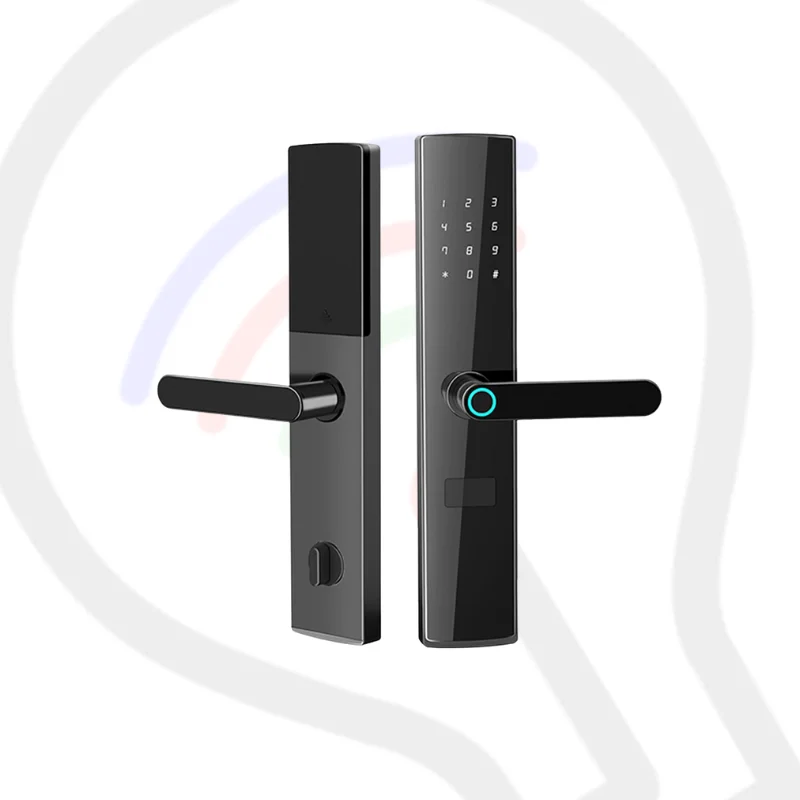 MoS-H13TTWF | Ttlock App Wi-Fi Control Biometric Fingerprint Handle Lock