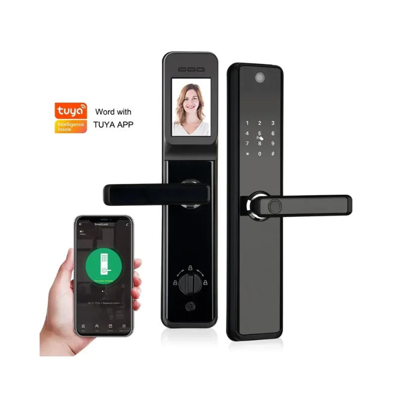 Mos-HS1| Tuya Smart Semi Automatic Camera Lock