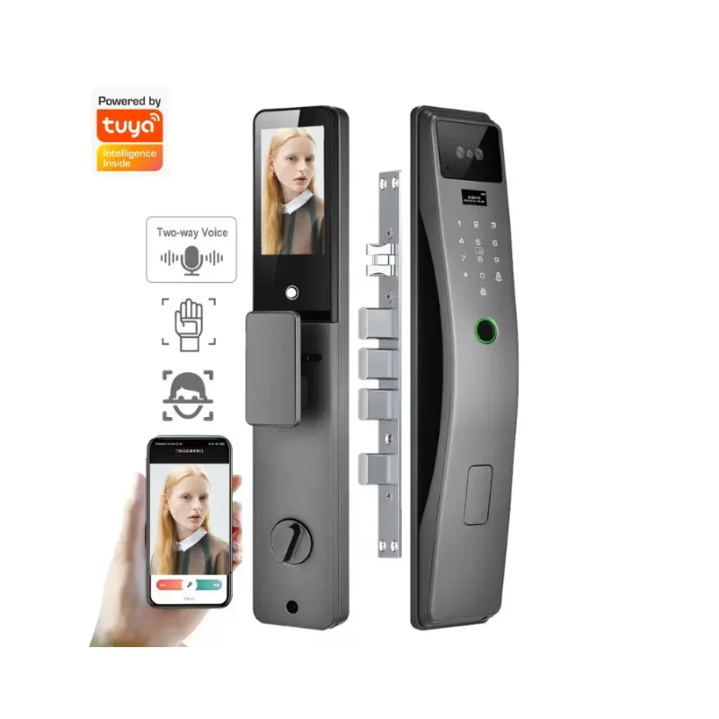 MoS-P3 | 3D Face & Fingerprint Recognition Smart Door Lock