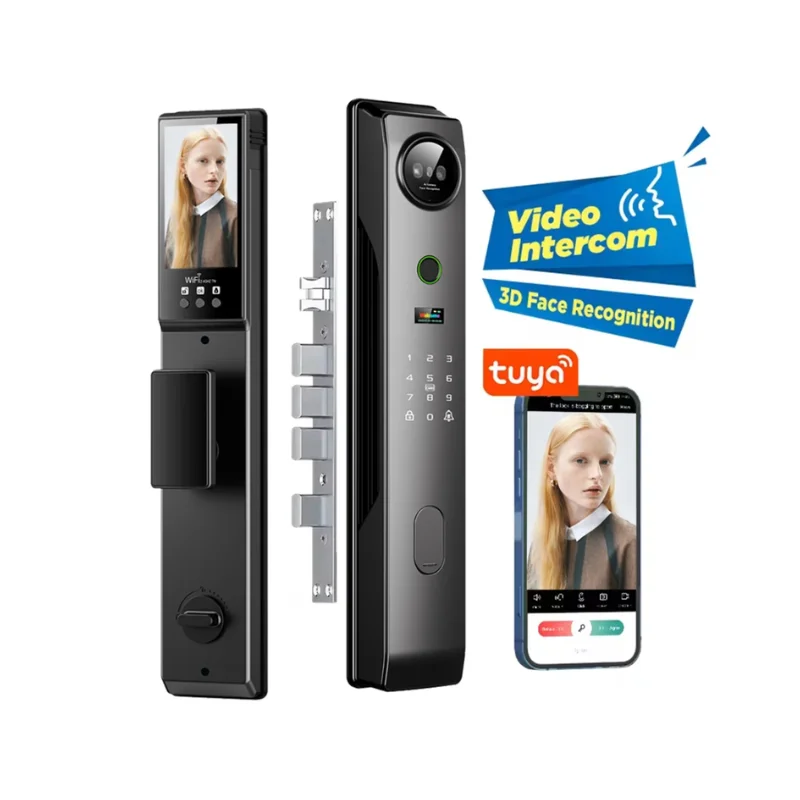 Mos-P303 | 3D Facial Recognition Tuya Lock