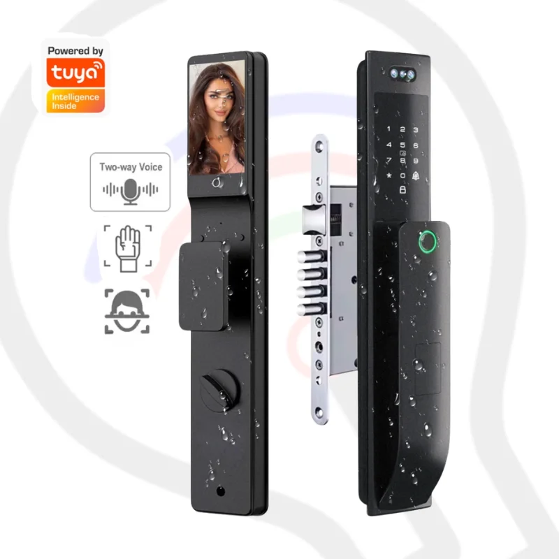 Mos-P9W-Israeli| Tuya Wi-Fi Smart Israeli Mortise Lock