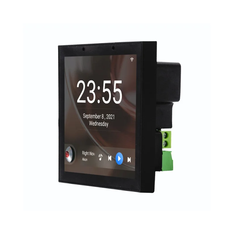 4 Inch Android Zigbee Gateway, bluetooth audio in Wall Amplifier Control (F4-2)