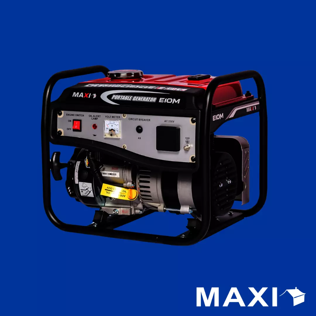 Maxi Generator 1.25kVa | 1.0kW | Manual (E10M)