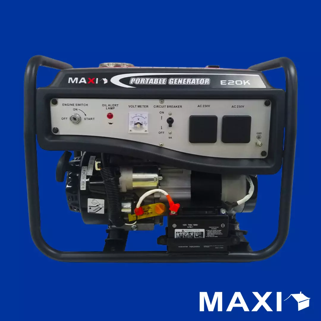 Maxi Generator 2.5kVa | 2.0kW | Manual (E20K)