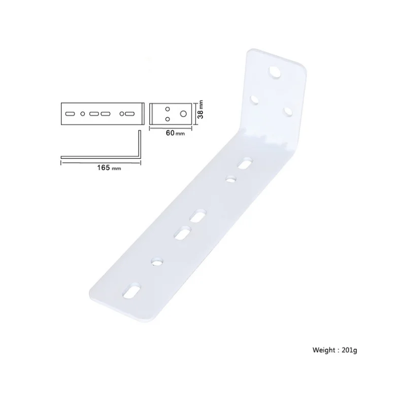 Wall Mount Bracket For Dual Layer Automatic Electric Curtain Rail