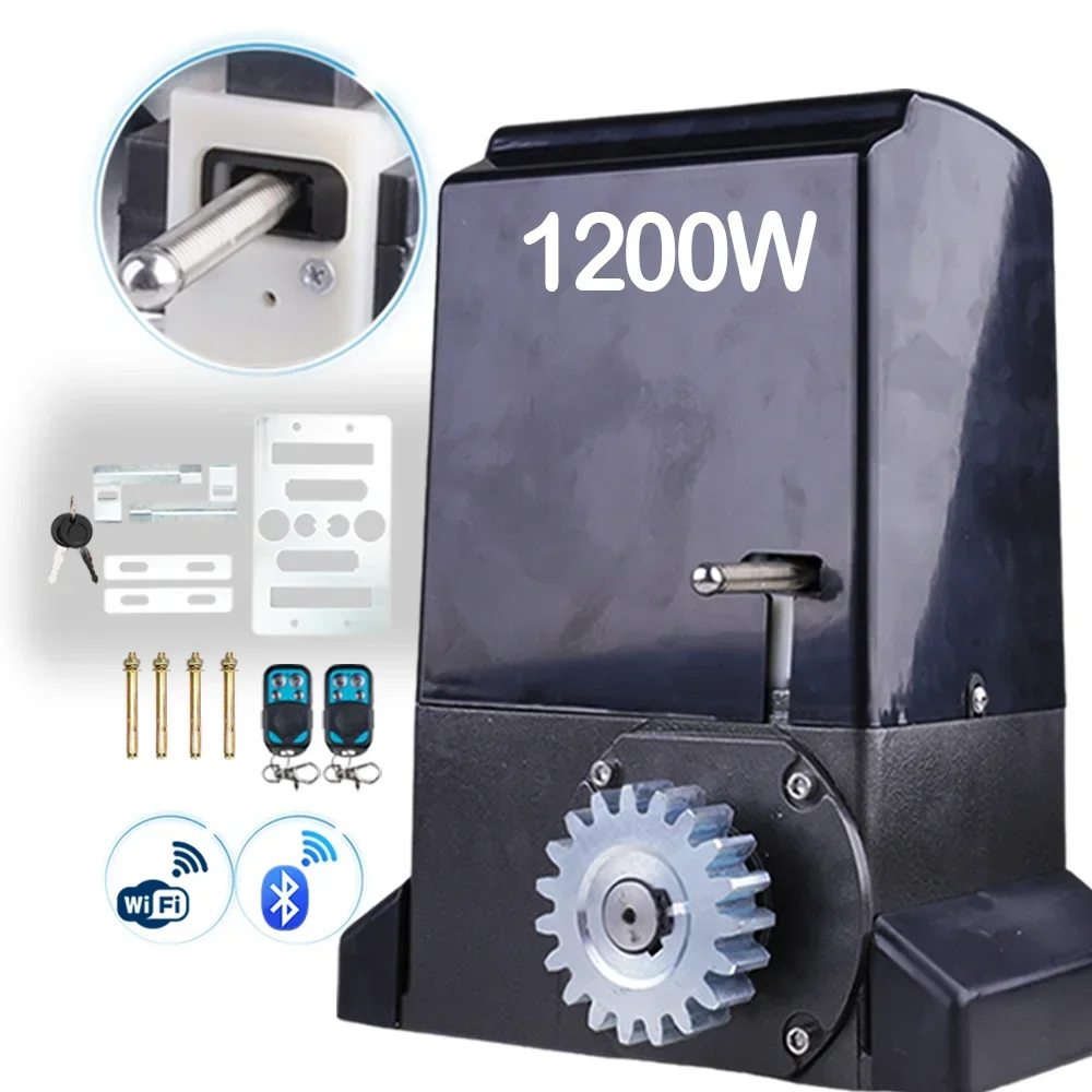 1200W WiFi Sliding Gate Motor Kit (2200KG)