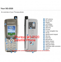 Thuraya SG-2520 Satellite Phone