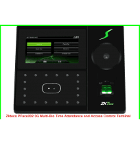 Zkteco PFace202 3G Multi-Bio Time Attendance and Access Control