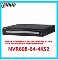 DAHUA NVR608-64-4KS2-64 Channel Ultra 4K H.265 Network Video Recorder