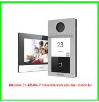 Hikvision DS-KIS604-P video intercom villa door station kit