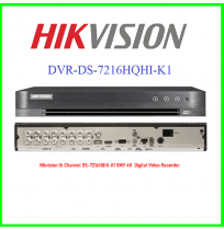 Hikvision 16 Channel DS-7216HQHI-K1 5MP 4K Digital Video Recorder