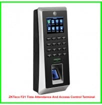 ZKTeco F21 Time Attendance And Access Control Terminal