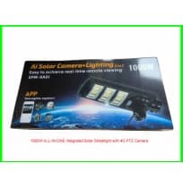 ALL-IN-ONE Integrated Solar Streetlight with 4G PTZ Ai 5MP Camera