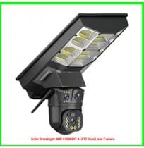 Solar Streetlight 8MP V380PRO Ai PTZ Dual Lens Camera