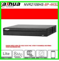 Dahua NVR2108HS-8P-4KS2 H265 PoE 1080P 8 Channels Network Video Recorder-NVR