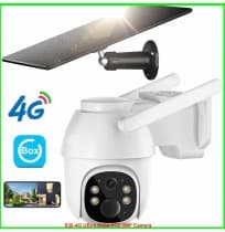 S30-4G UBox Solar PTZ 3MP Camera