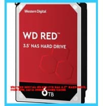 Western Digital WD Red 6TB NAS 3.5" Hard Drive, 5400 RPM, SATA 6Gbps, 256MB Cache
