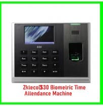 Zkteco S30 Biometric Time Attendance Machine
