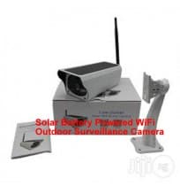 Solar Battery Powered WiFi Outdoor Surveillance Camera