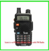 Icom ic-uv90 2way Walkie Talkie with FM Radio