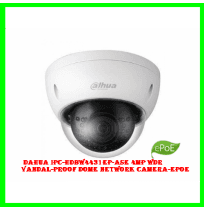 Dahua IPC-HDBW4431EP-ASE 4MP WDR Vandal-proof Dome Network Camera-ePoE