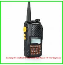 Baofeng UV-6R UHF/VHF Dual-Band High Power FM Two-Way Radio