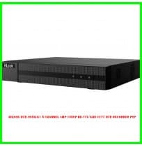 Hilook DVR-208Q-K1 8 Channel 4MP 1080P HD-TVI/AHD CCTV DVR Recorder P2P