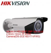 Hikvision HD1080P 2MP Varifocal Bullet Camera-DS-2CE16D1T-VFIR3