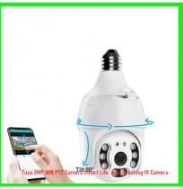 Tuya 3MP WIfI PTZ Camera Smart Life Auto Tracking IR Camera