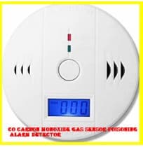 CO Carbon Monoxide Gas Sensor Poisoning Alarm Detector