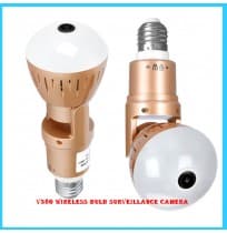 V380 wireless bulb surveillance camera