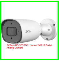 ZKTeco BS-32D22C L series 2MP IR Bullet Analog Camera