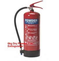 6kg Dry Powder Fire Extinguisher