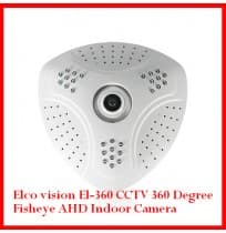 Elco vision El-360 CCTV 360 Degree Fisheye AHD Indoor Camera